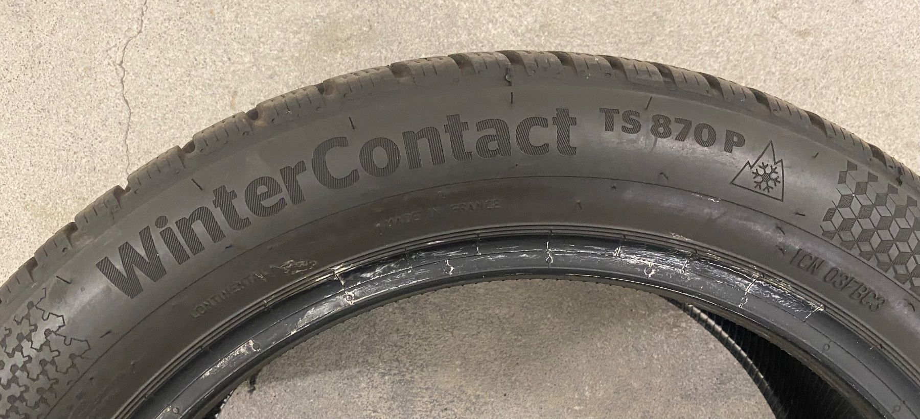 Continental Pneus & Kompletträder: 205/55R17 Continental WinterContact – Gebraucht aus Baar von fba_f78w 2