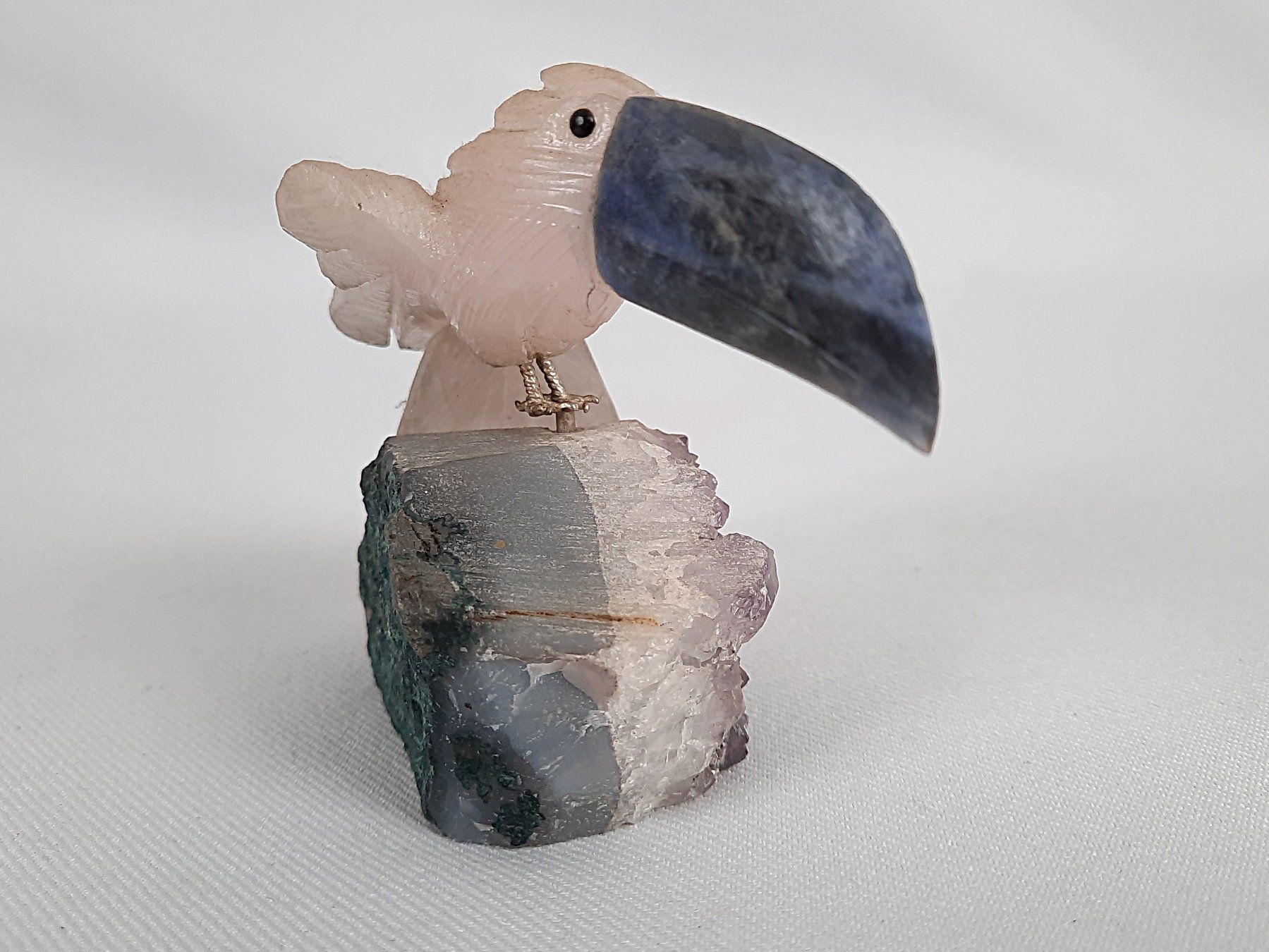 Minerali & Pietre curative: 3 Vögel auf Amethyst – Usato da Beinwil am See venduto da Restwert_Beinwil 5
