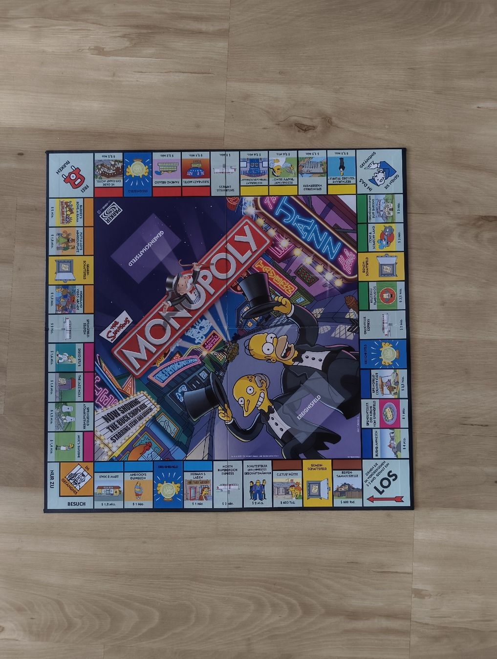 Parker Spiele: Monopoly - The Simpsons Parker Brettspiel – Gebraucht aus Oberdiessbach von verkaufbar 2