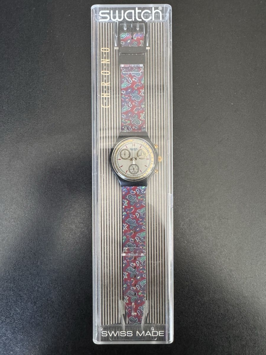 Swatch Orologi: Swatch Chrono (SCB108) Award – Nuovo e nell'imballaggio originale da Künten venduto da Spike17
