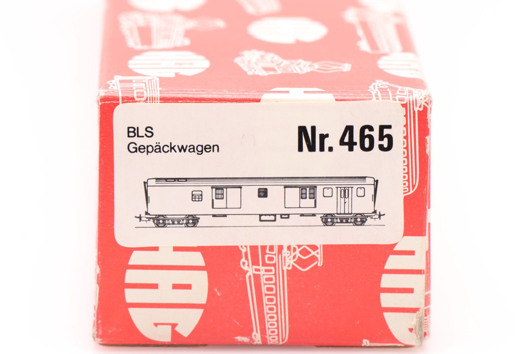 Hag Modelleisenbahnen: Hag 465 BLS Gepäckwagen AC, H0 – Gebraucht aus Ried (Muotathal) von Modellbahn.swiss 4