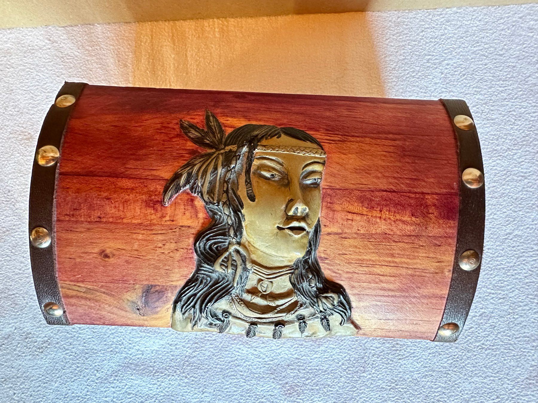 Schmuckkästen: Coffret en bois avec rangement intérieur – Gebraucht aus Ste-Croix von BuffetSC 6