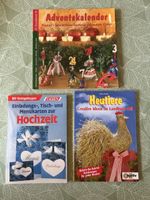 3 Bastelbücher, Anleitungen, Kreativ, Dekorieren