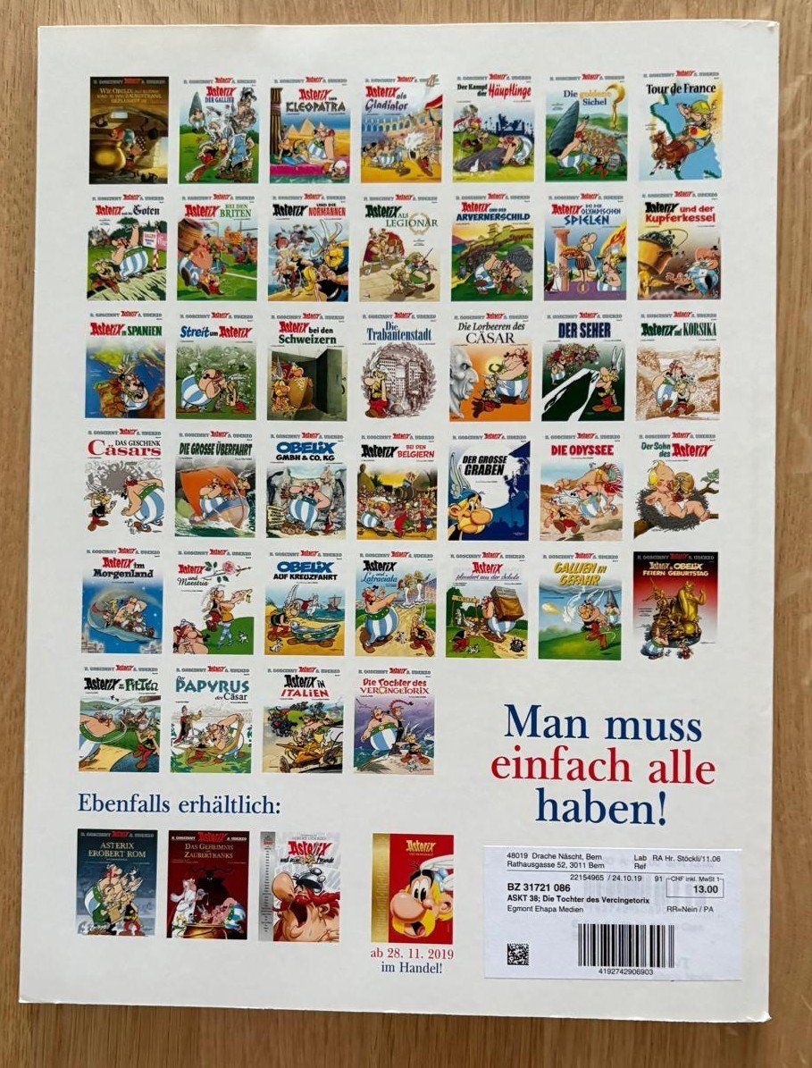 Fumetti: ASTERIX BAND 38 – Usato da Ostermundigen venduto da Wyatt-Earp 1