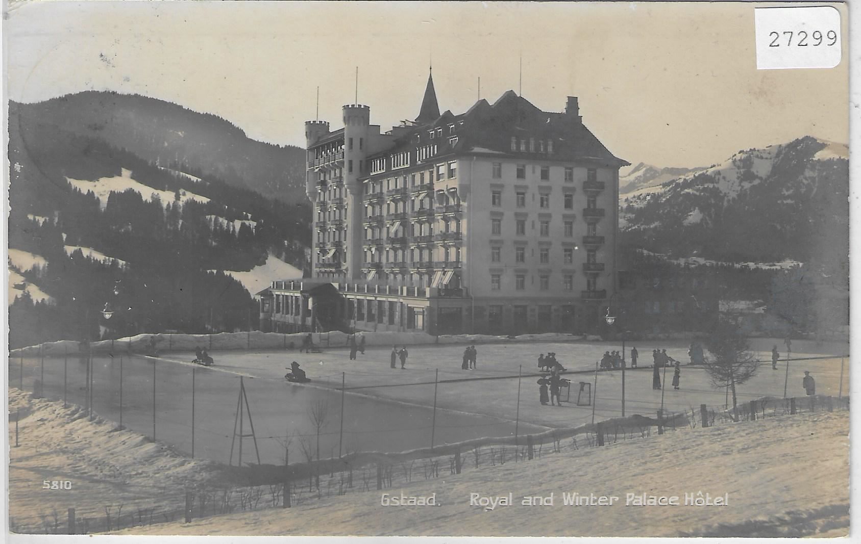 Cartoline postali: Gstaad - Royal and Winter Palace Hotel – Usato da Ettingen venduto da Kartenplanet