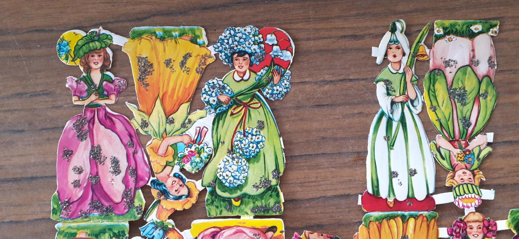 Kit bricolage: Blumenkinder Papier 1980er – Usato da Mörschwil venduto da lindaswunderkiste 3