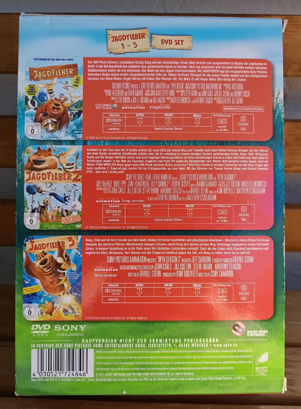 Alle DVDs: Jagdfieber DVD Set – Gebraucht aus Alchenflüh von roh_6xk8 3