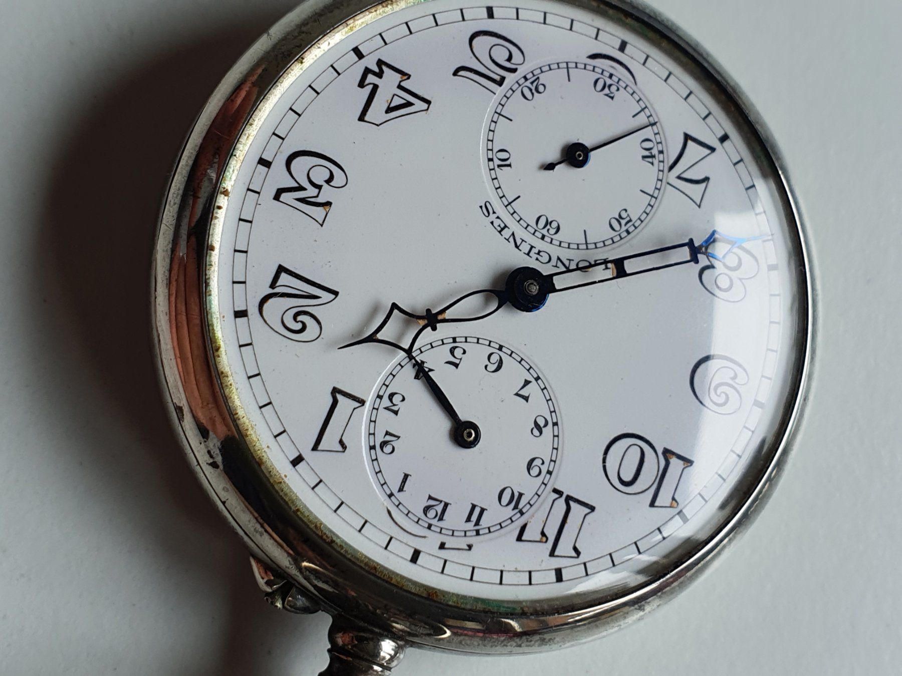 Longines Orologi: Longines Lepine Taschenuhr Wecker Preussen Traumhaft – Usato da Muri AG venduto da Corredor 3