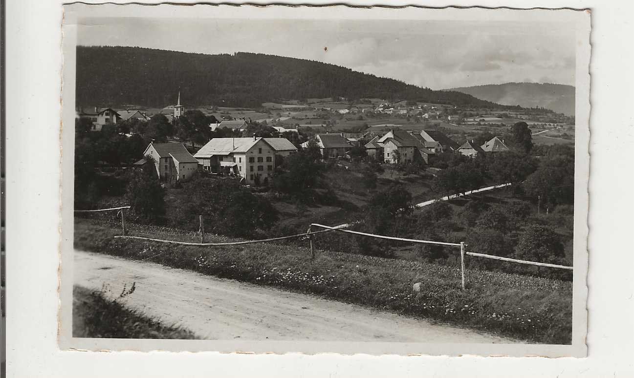 Ansichtskarten: Juriens, 1937 – Gebraucht aus Spiez von Niesen20