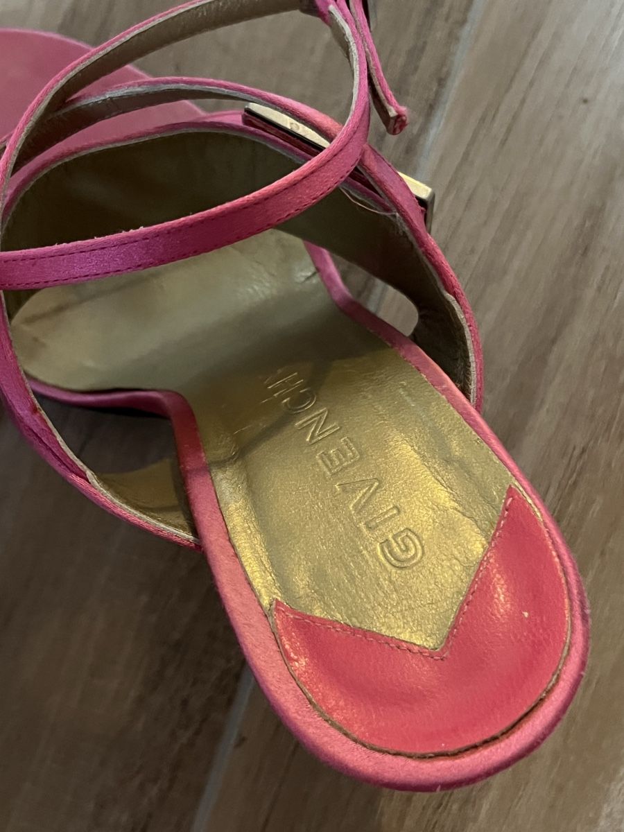 Givenchy Scarpe da donna: Sandales Givenchy en soie  – Usato da Euseigne venduto da so.ART 5