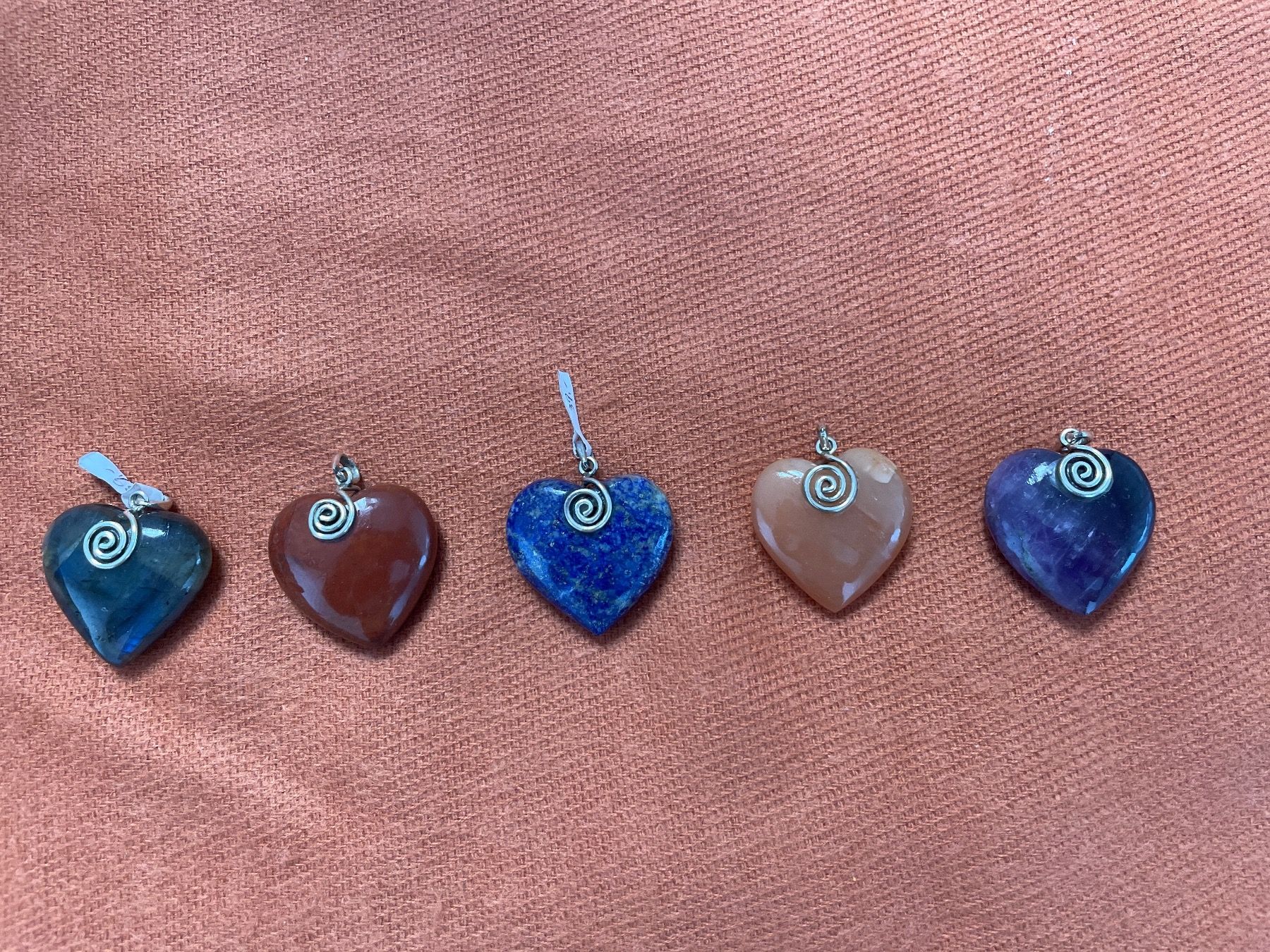 Pietre preziose: Herz Form Natural Gemstone – Nuovo e nell'imballaggio originale da Schönenberg ZH venduto da JaluTa 1