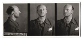 Fotografie Polizeifoto / Mugshot, Alfons