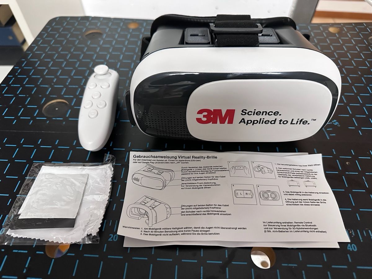 Casco VR: 3M VR box - virtual reality glasses – Usato da Novaggio venduto da WildSam 3