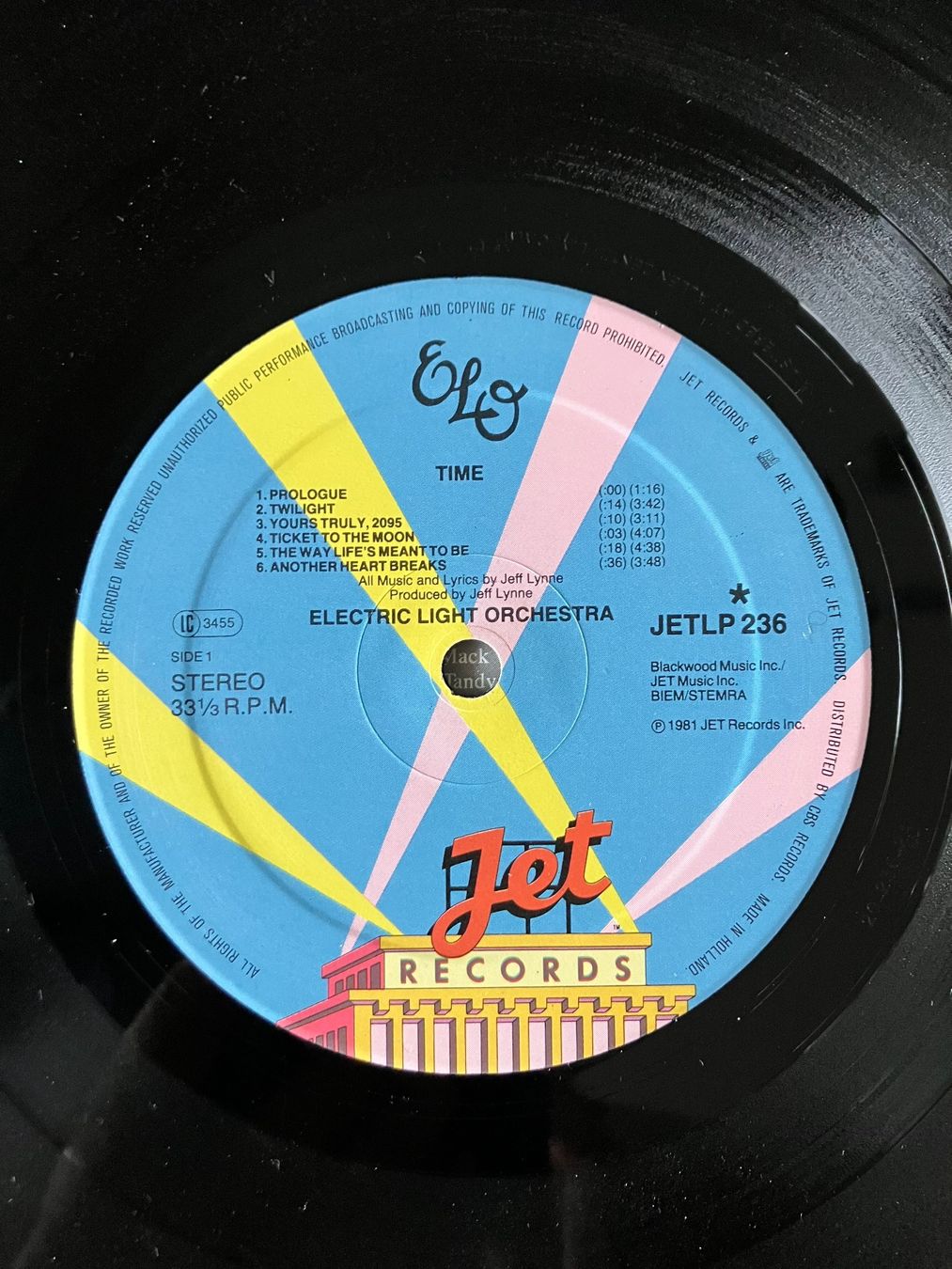 Schallplatten: LP Electric Light Orchestra, Time – Gebraucht aus winterthur von Grami1 5