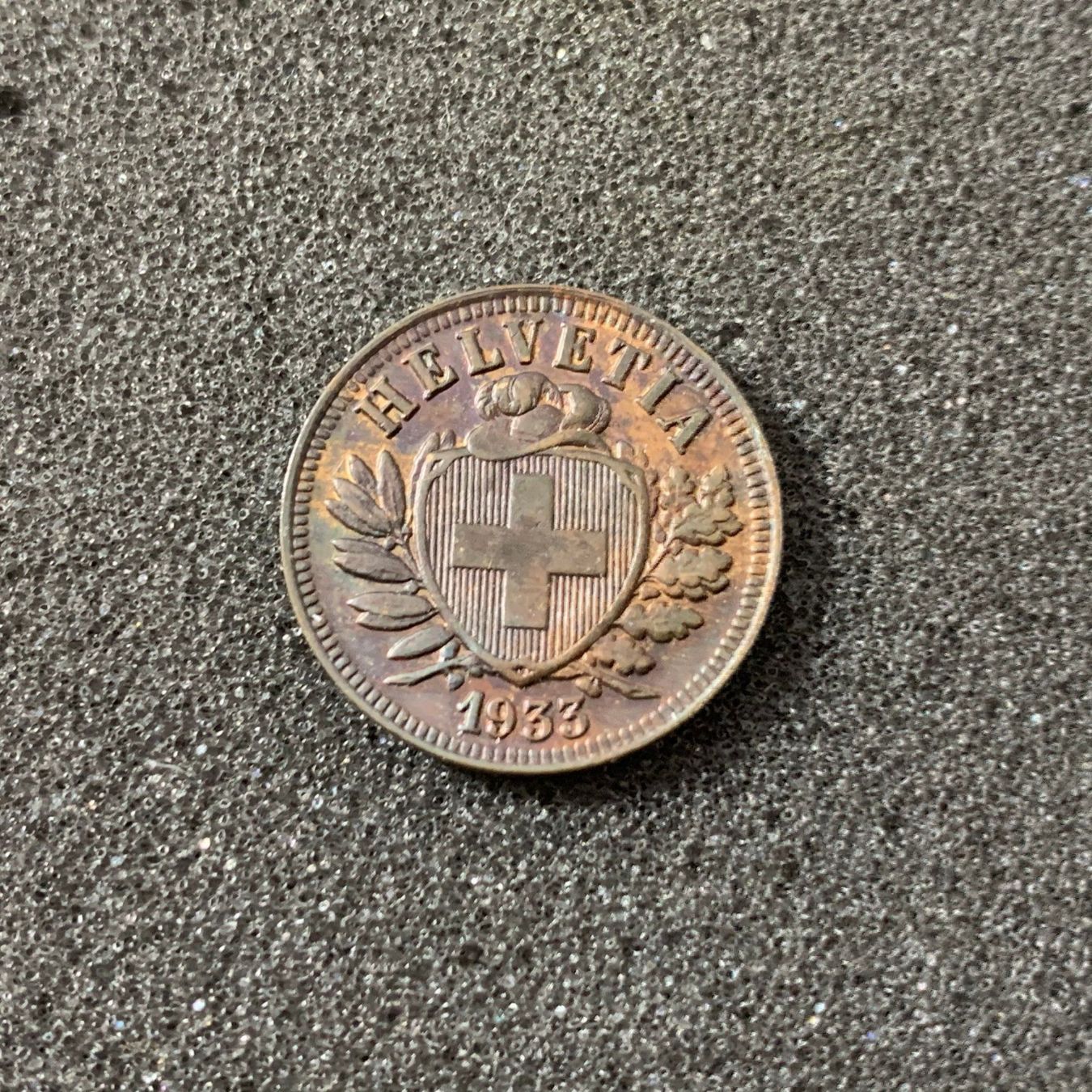 Tutti le monete: 2 Rappen 1933 (300) – Usato da Reitnau venduto da tb-muenzen 1