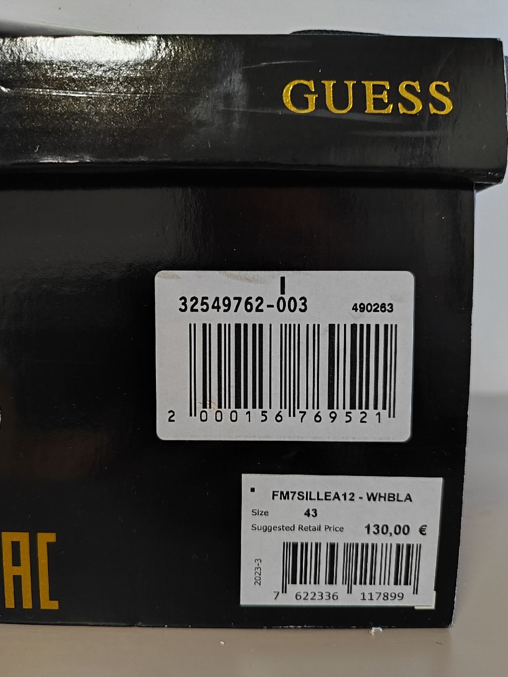 Guess Scarpe da uomo: Guess sneakers for men size 43 – Nuovo e nell'imballaggio originale da Lugano venduto da cri_djb 7