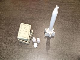 Mini Krippe und stimmige Adventsdeko