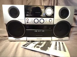 Microsoft Micro-HiFi-Anlage mit Radio, CD, MP3 und Kassetten