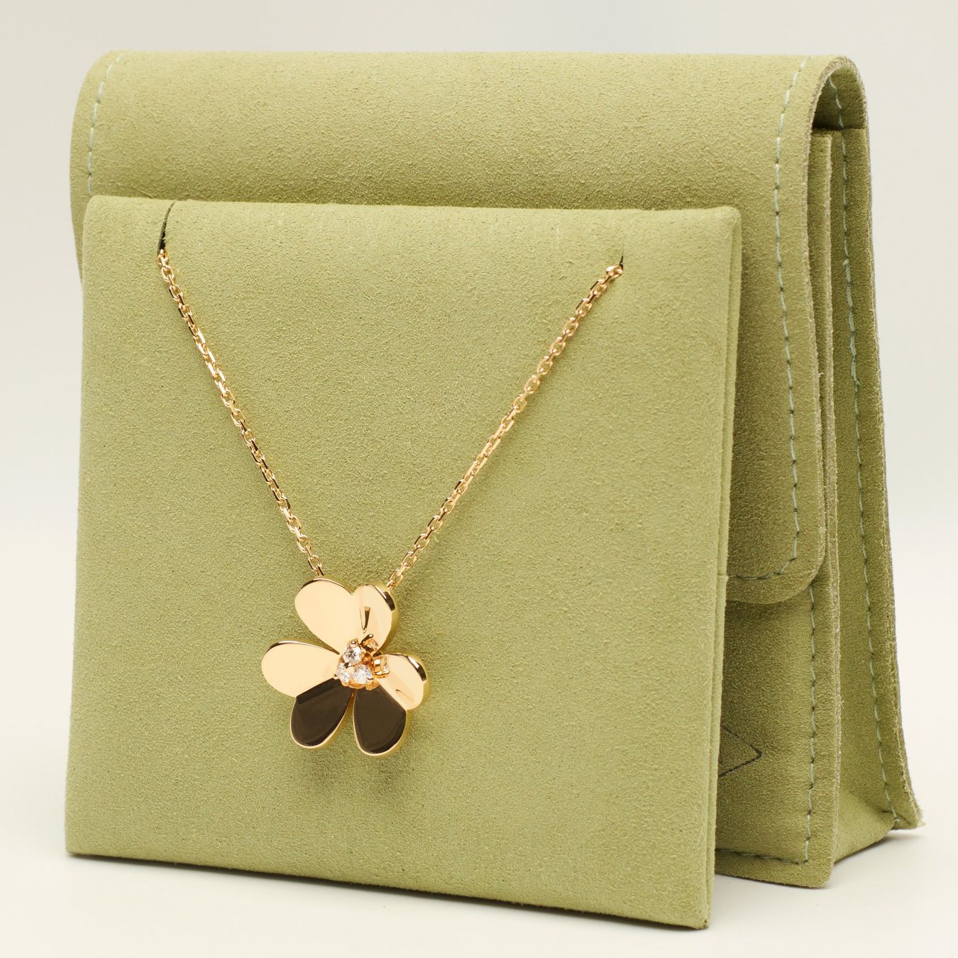 Van Cleef Catenine: Authentique Collier VAN CLEEF & ARPELS Frivole Large – Nuovo e nell'imballaggio originale da Carouge GE venduto da TLD 4