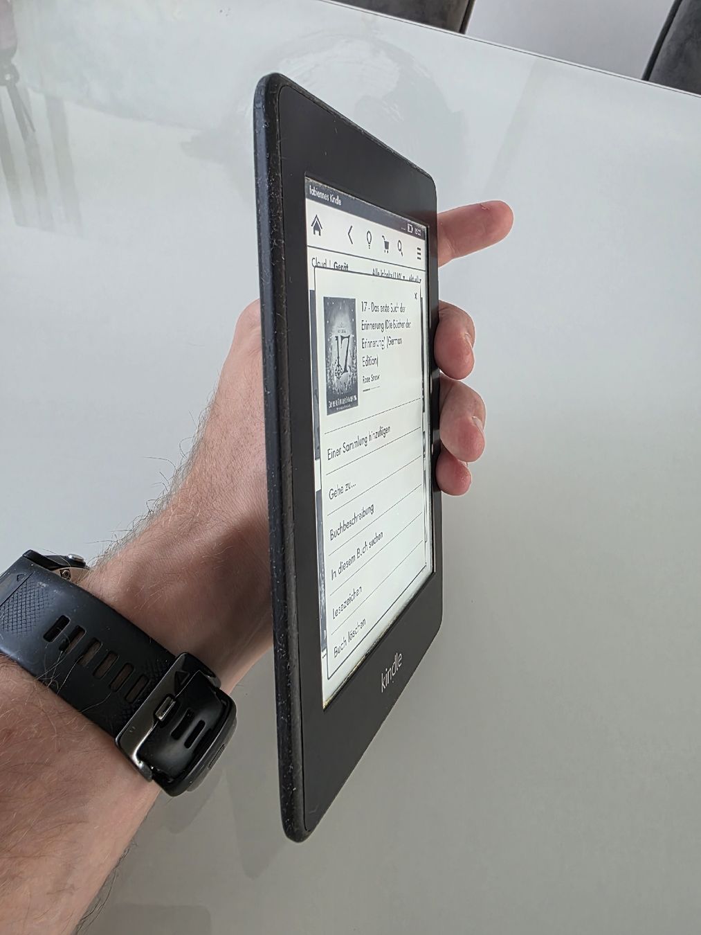 Amazon Tablet PC: Kindle Paperwhite inkl. Lederhülle – Gebraucht aus Kriens von eldo1990 4