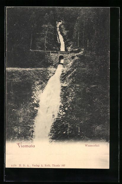 Ansichtskarten: AK Viamala, Wasserfall – Gebraucht aus Berlin von bartko-reher