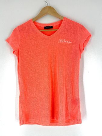 T-Shirt SUBLEVEL mit V-Ausschnitt, Grösse M, Neuwertig