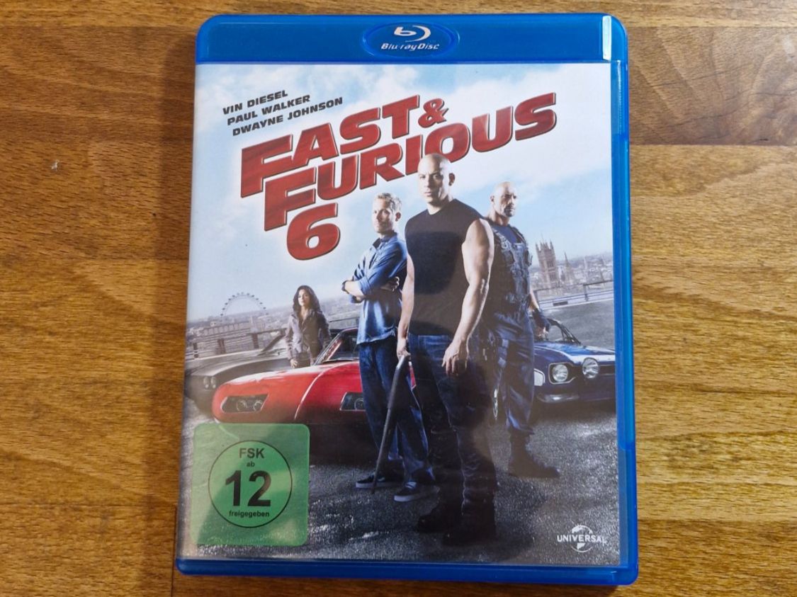 Alle DVDs: Fast & Furious 6 (2013) Bluray – Gebraucht aus Pfungen von Whitie