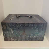 Ancien coffre fort