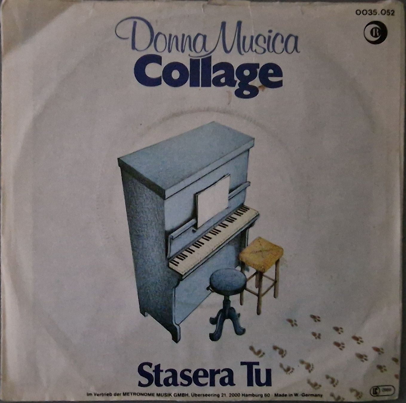 Schallplatten: Collage Single – Donna Musica – Gebraucht aus Root von atelier22 1