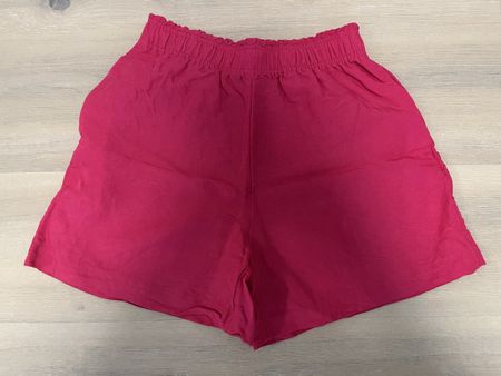 Shorts linen blend fuchsia H&M XS neu