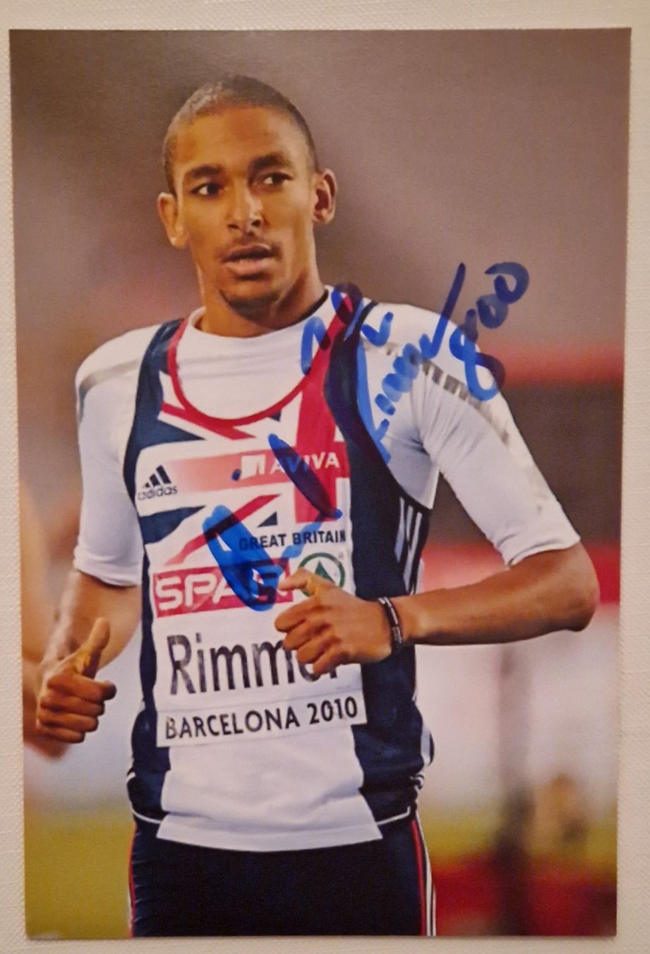 Autografi: Michael Rimmer - Leichtathletik – Usato da Menziken venduto da Autogramme