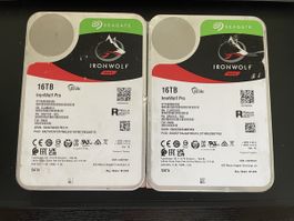 2× 16-TB-Seagate-IronWolf-Festplatte für nur ein Stutz🤑😉