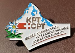 P878 - Pin Unsere Krankenkasse KPT CPT Matterhorn Edelweiss