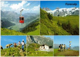 Engelberg - 5 Bild AK Fürenalp