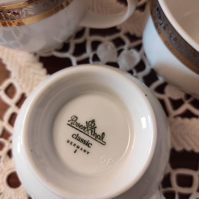 Geschirrsets: Set da te Rosenthal – Gebraucht aus Capolago von men_sbb5 3