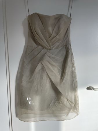 Karen Millen Dress Size 6/38 Cream Cocktail Party Dress