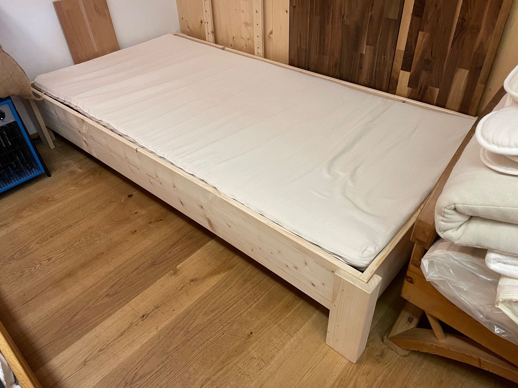 Letti: Ergonomisches  Naturbett - analog .''''''Samina'''''''' – Nuovo (secondo la descrizione) da Illnau venduto da HolzmanufakturIllnau 4