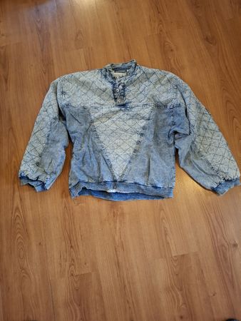True Vintage cooler 80er Jeans Pulli