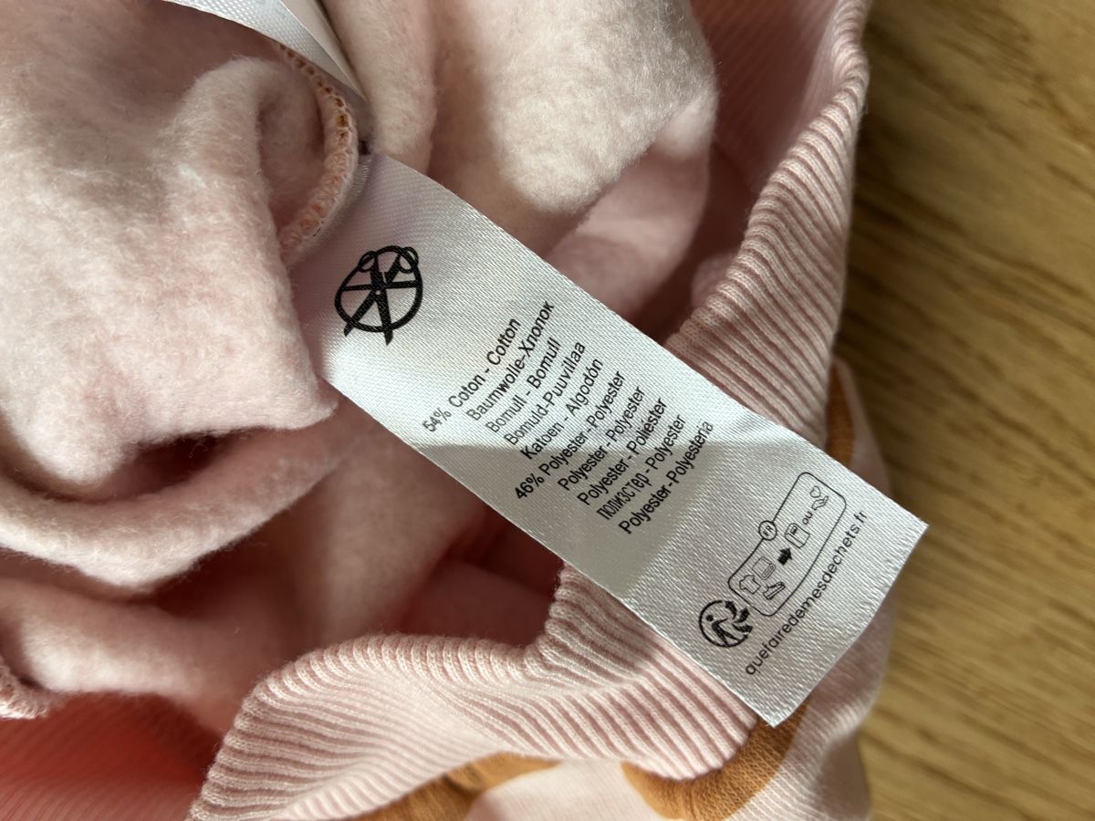 Pullover & Sweatshirts: Gestreifter Pullover, rosa-orange ca. Gr. 80/86 – Gebraucht aus Zürich von eic_cd8v 2
