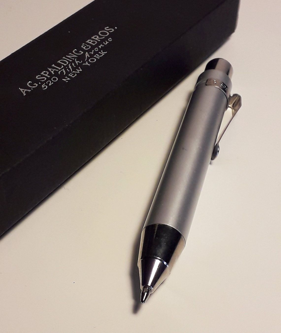 Penna & Evidenziatori: Kugelschreiber AG Spalding & Bros - NY – Nuovo e nell'imballaggio originale da Lugano venduto da Maurizio_Collector 5