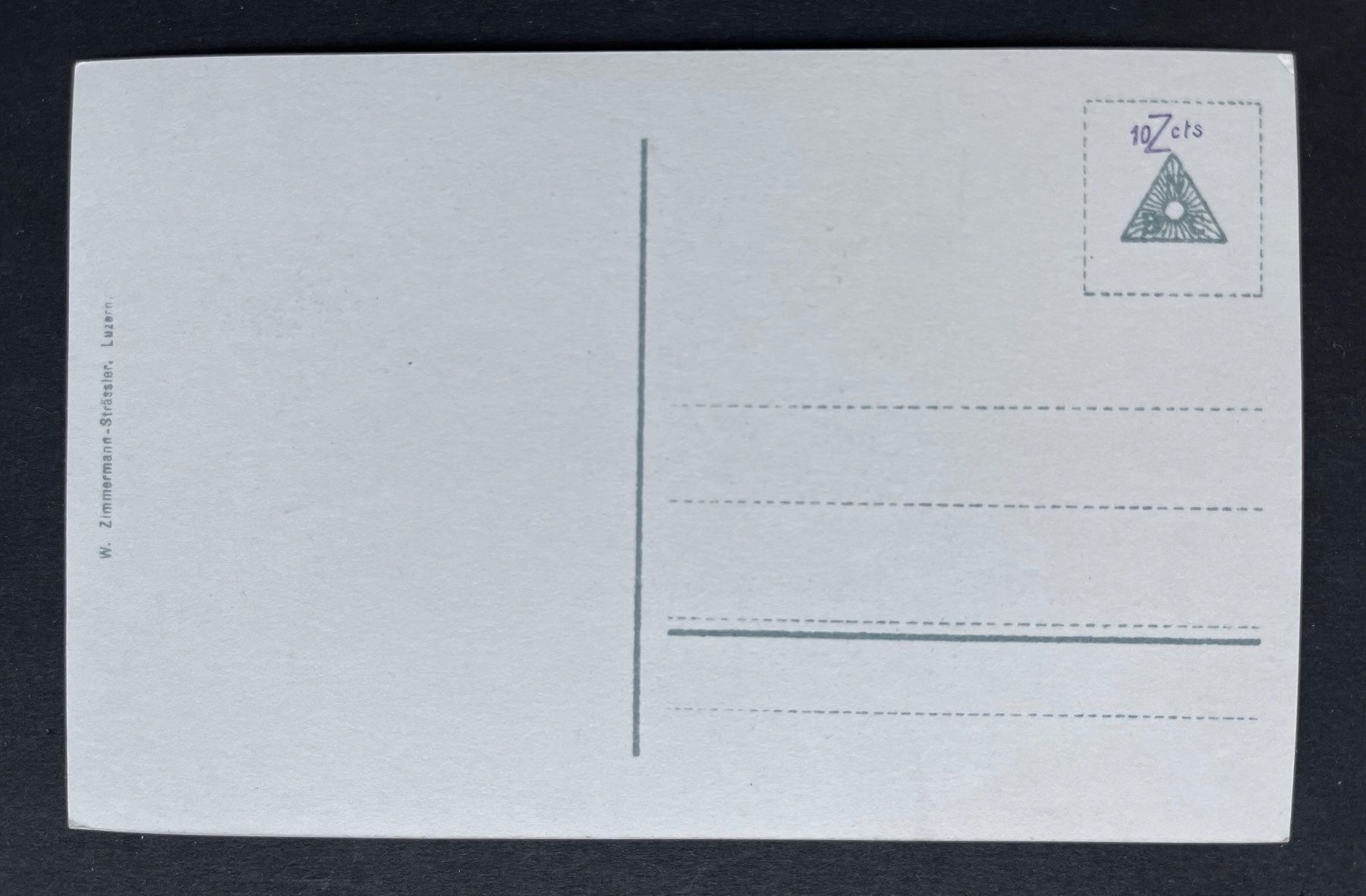Cartoline postali: Solothurn Geschäfte, Coiffeur Rest. Bieltor~1930 – Usato da Ostermundigen venduto da DaxKarten-75 1