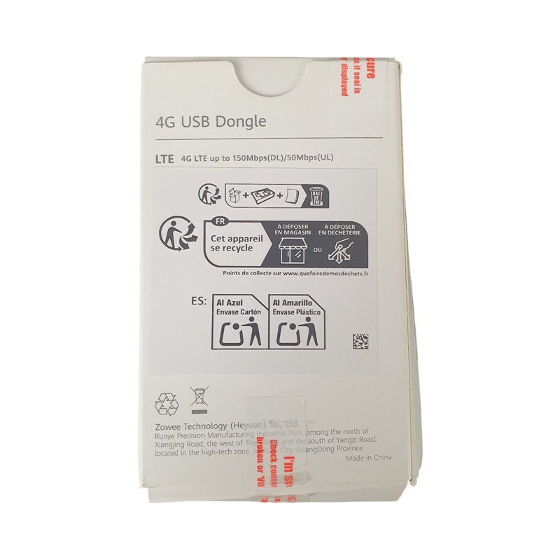 Huawei Modems & Routeurs: HUAWEI 4G USB DONGLE – Neuf (Voir description) à Wangen b. Olten par Restwert_Wangen 4