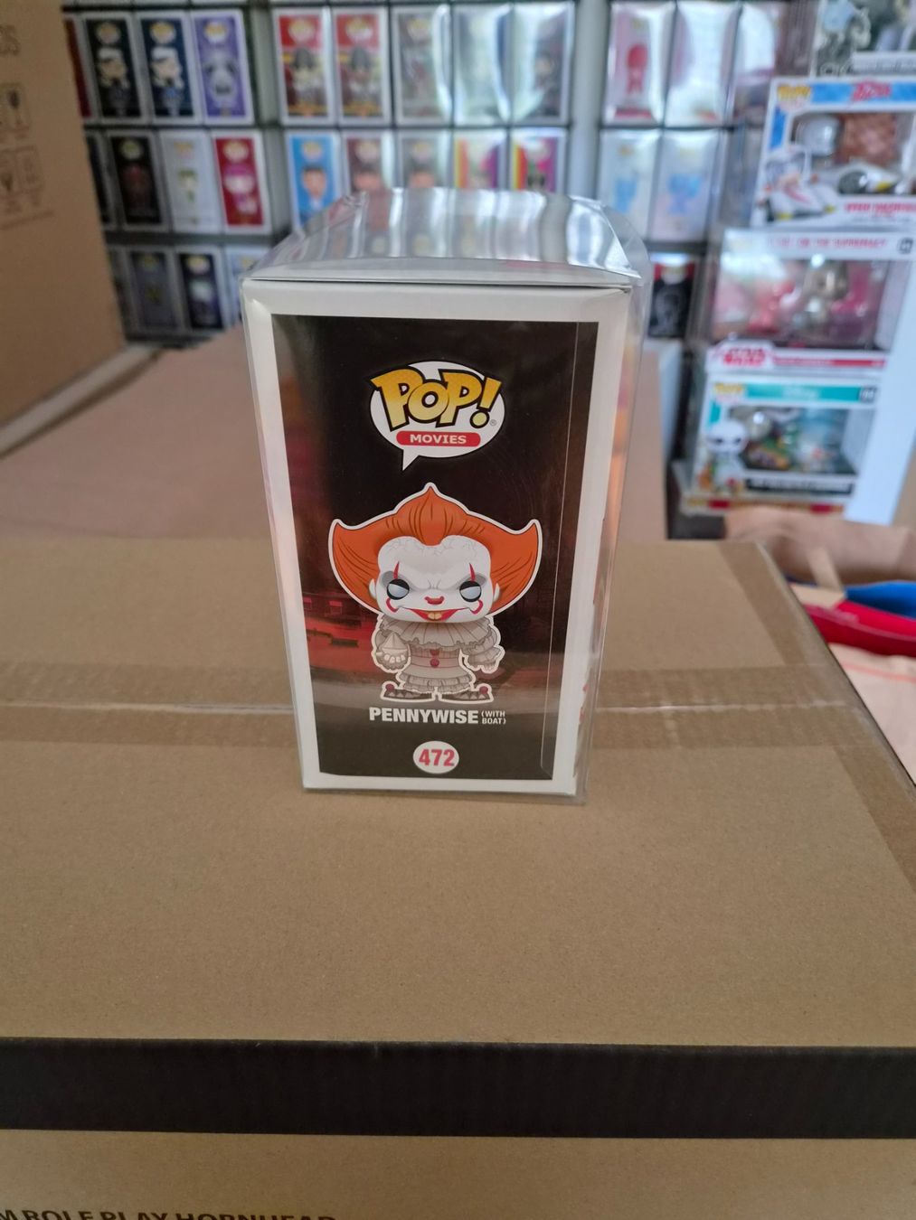 Funko Statuette: Funko Pop! Pennywise mit Boot 472 Chase Edition – Nuovo e nell'imballaggio originale da Sisseln AG venduto da schenk-figuren 3