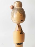 Kokeshi Holzpuppe Japan Puppe Doll H28cm Vintage Modern