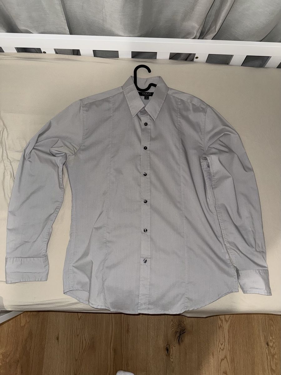 Camicie: Chemise grise Smog taille L – Nuovo (secondo la descrizione) da Villaz-St-Pierre venduto da dav_w66n