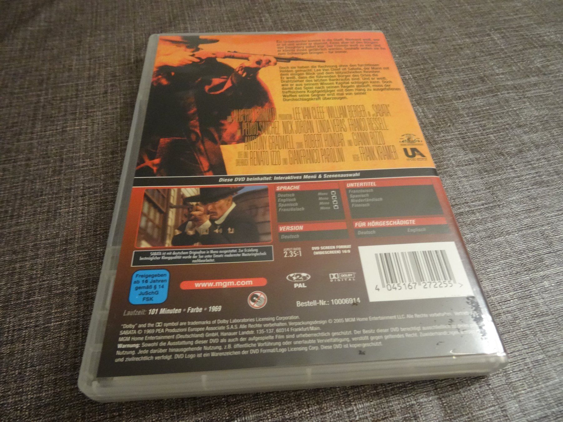 Tous les DVDs: DVD Sabata Western Lee van Cleef – D'occasion à Olten par Disc-Verkauf 2