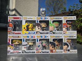 Funko Pop Anime Figuren Sammlung 11 Stk.