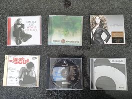 CDs: Simply Red, Dan Gibson, Ed Sheeran, Celine Dion..
