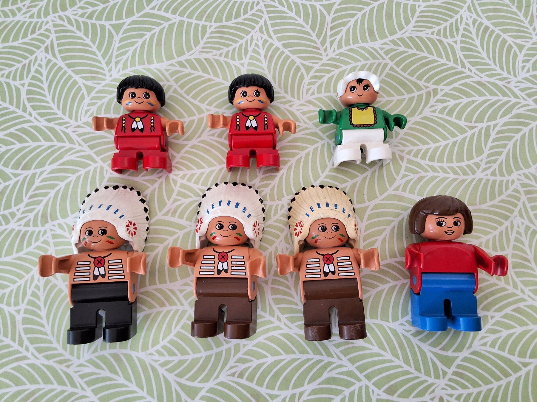 Lego Giocattoli: Lego Duplo Indianer Häuptling mit blauem Zelt – Usato da Liebefeld venduto da moony4blue 3