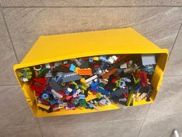 Lego-Steine ​​mit Legobox 4 kg